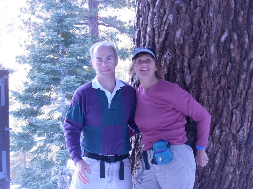 Jay and Kathy M in Icehouse Canyon